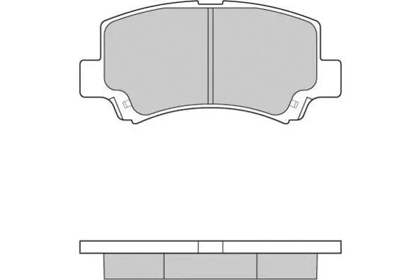 Brake Pad Set, disc brake (12-0894)
