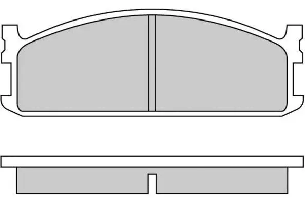 Brake Pad Set, disc brake (12-0321)