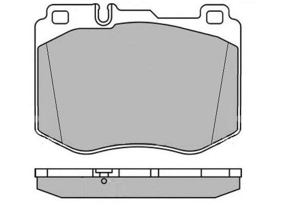 Brake Pad Set, disc brake (12-1613)