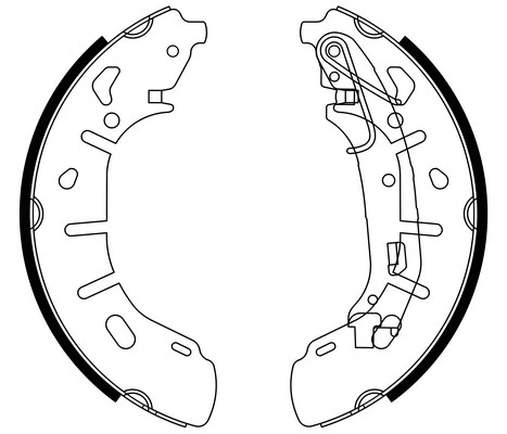 Brake Shoe Set (09-0722)