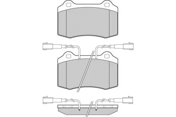 Brake Pad Set, disc brake (12-0979)