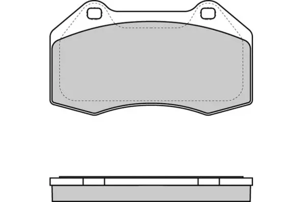 Brake Pad Set, disc brake (12-1355)