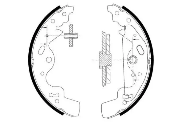 Brake Shoe Set (09-0604)