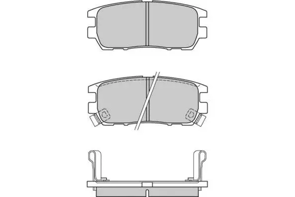 Brake Pad Set, disc brake (12-0574)