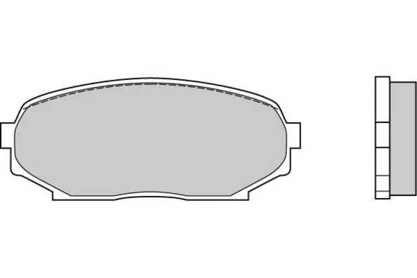 Brake Pad Set, disc brake (12-0515)