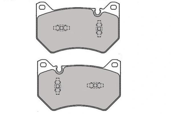 Brake Pad Set, disc brake (12-1750)