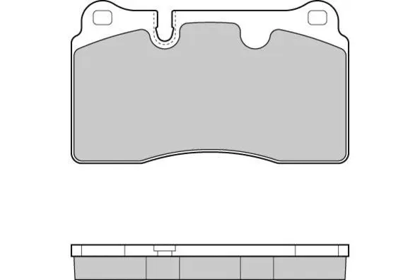 Brake Pad Set, disc brake (12-1289)