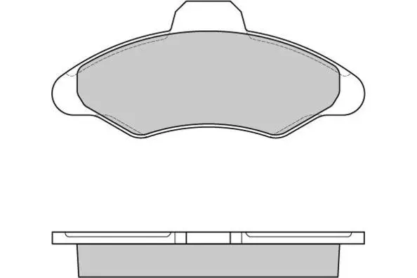 Brake Pad Set, disc brake (12-0462)