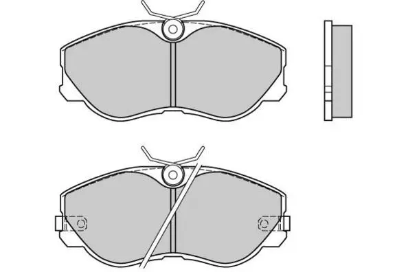 Brake Pad Set, disc brake (12-0426)