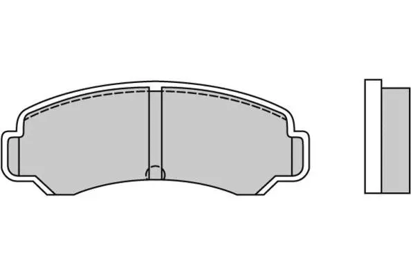 Brake Pad Set, disc brake (12-0359)