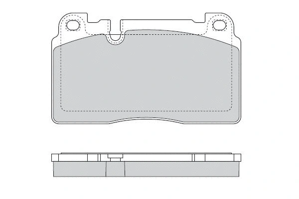 Brake Pad Set, disc brake (12-1573)