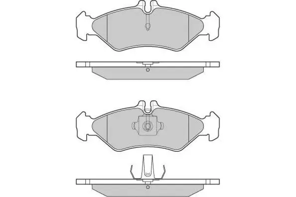 Brake Pad Set, disc brake (12-0688)