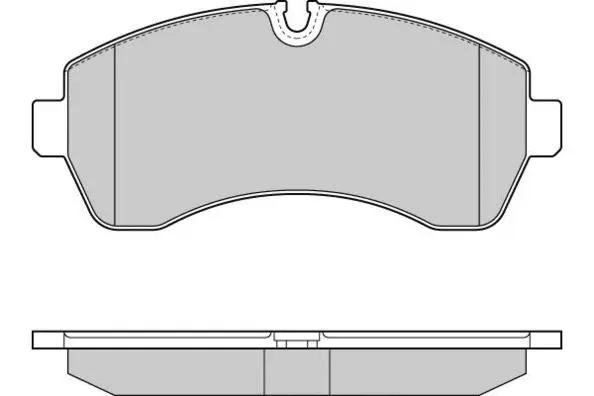 Brake Pad Set, disc brake (12-1290)