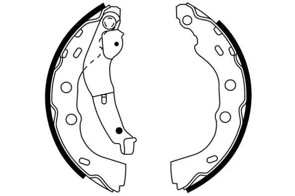Brake Shoe Set (09-0670)