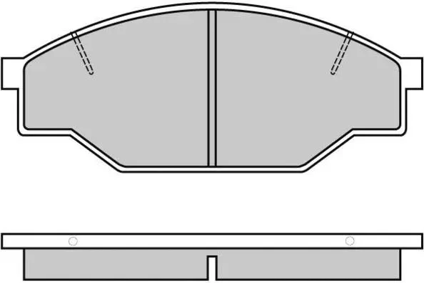 Brake Pad Set, disc brake (12-0322)