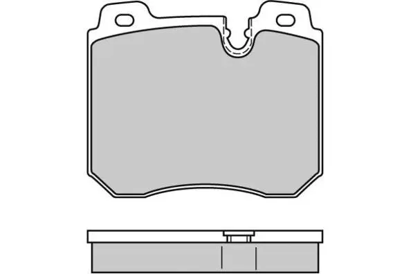 Brake Pad Set, disc brake (12-0659)