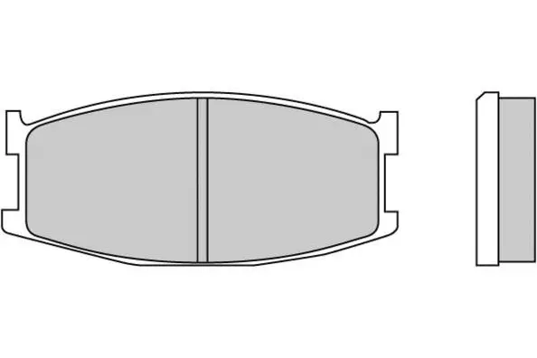 Brake Pad Set, disc brake (12-0152-1)