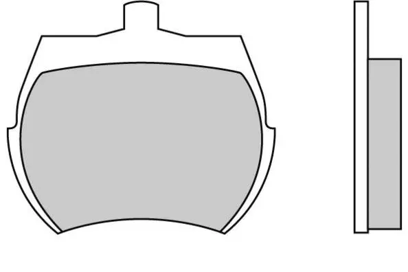 Brake Pad Set, disc brake (12-0012)