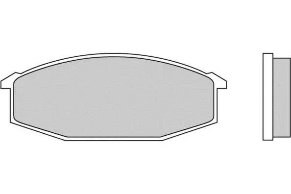 Brake Pad Set, disc brake (12-0180)