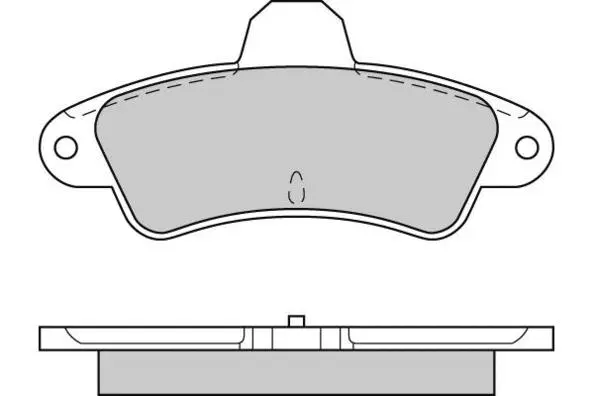 Brake Pad Set, disc brake (12-0593)