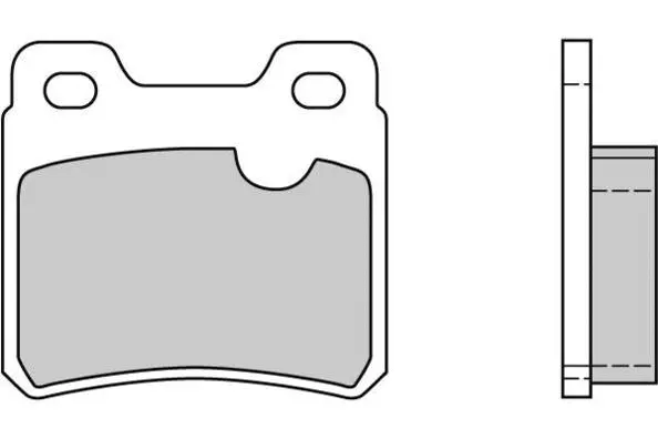 Brake Pad Set, disc brake (12-0418)