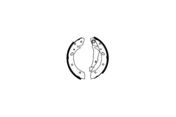 Brake Shoe Set (09-0555)