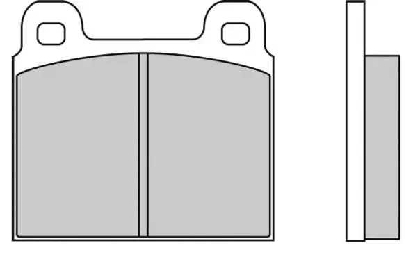 Brake Pad Set, disc brake (12-0011)