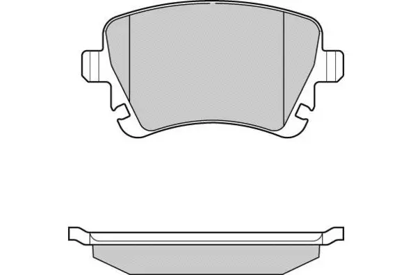 Brake Pad Set, disc brake (12-1130)