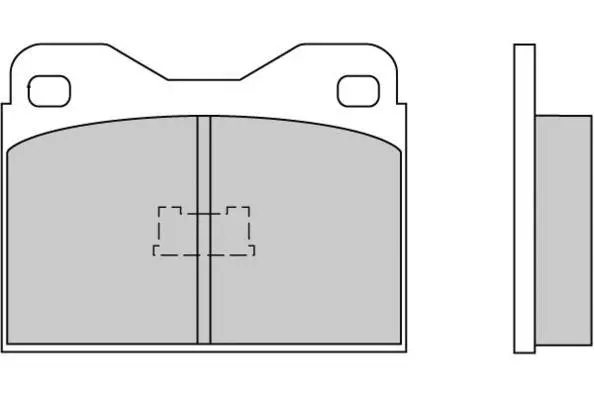 Brake Pad Set, disc brake (12-0219)