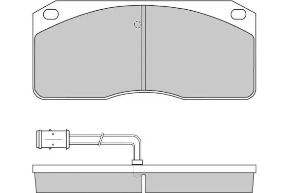 Brake Pad Set, disc brake (12-5239)