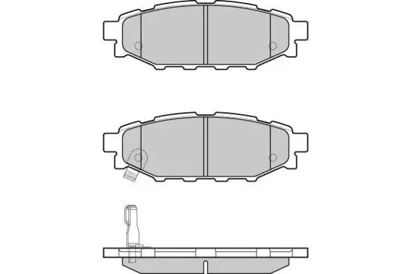 Brake Pad Set, disc brake (12-1218)