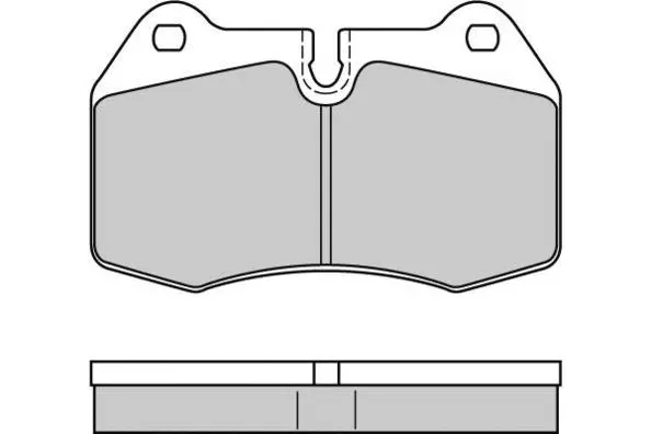 Brake Pad Set, disc brake (12-0660)