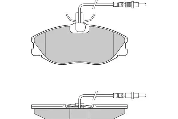 Brake Pad Set, disc brake (12-0683)