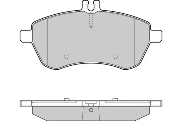 Brake Pad Set, disc brake (12-1327)