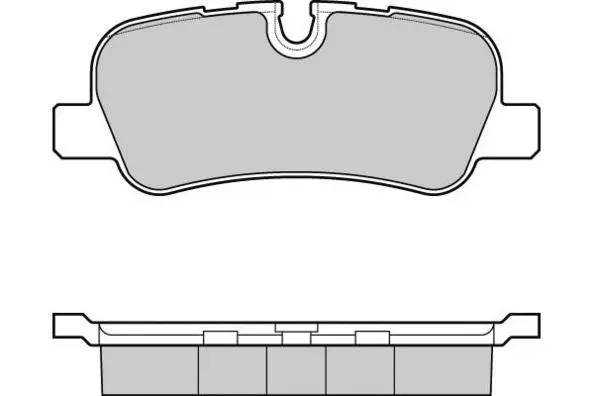Brake Pad Set, disc brake (12-1207)