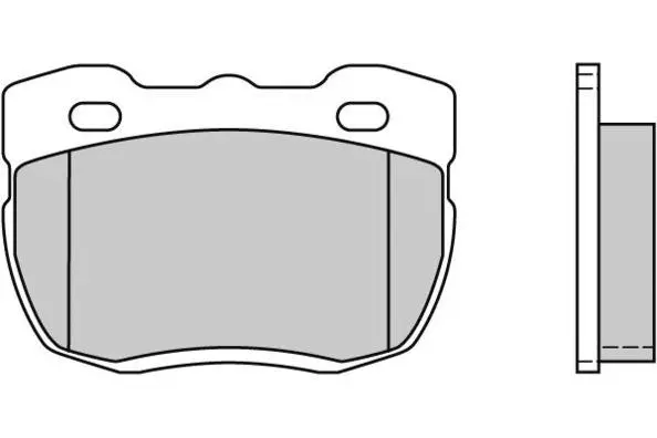 Brake Pad Set, disc brake (12-0402)