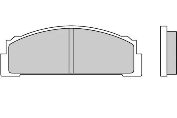 Brake Pad Set, disc brake (12-0001)