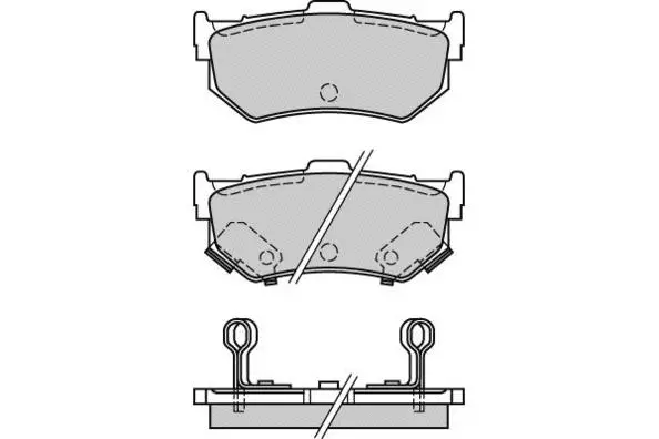 Brake Pad Set, disc brake (12-0291)