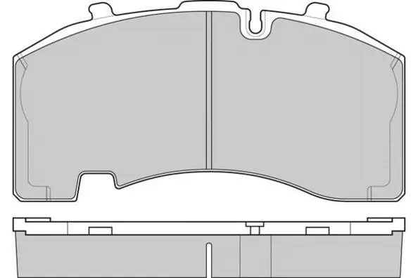 Brake Pad Set, disc brake (12-5322)