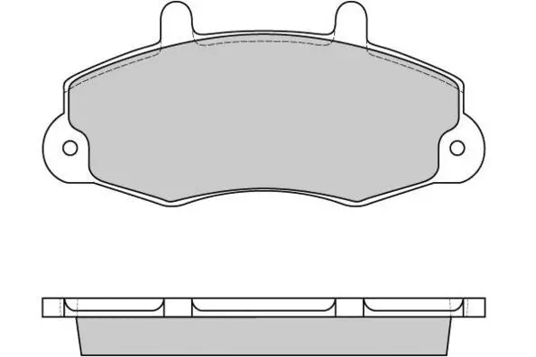 Brake Pad Set, disc brake (12-0525)