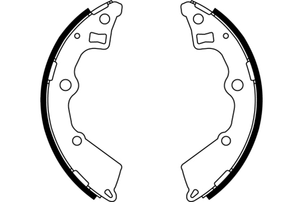Brake Shoe Set (09-0697)