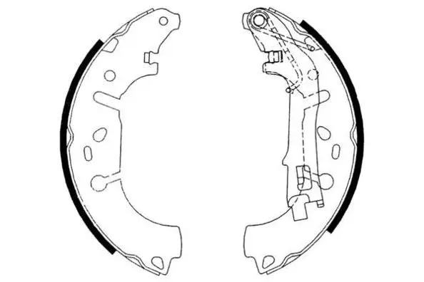 Brake Shoe Set (09-0646)