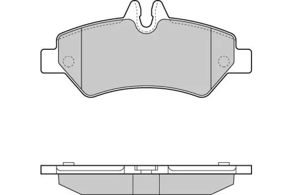 Brake Pad Set, disc brake (12-1293)
