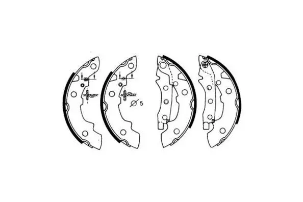 Brake Shoe Set (09-0119)
