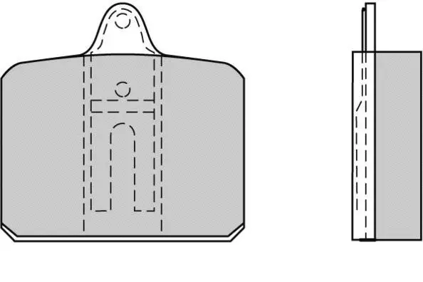 Brake Pad Set, disc brake (12-0064)