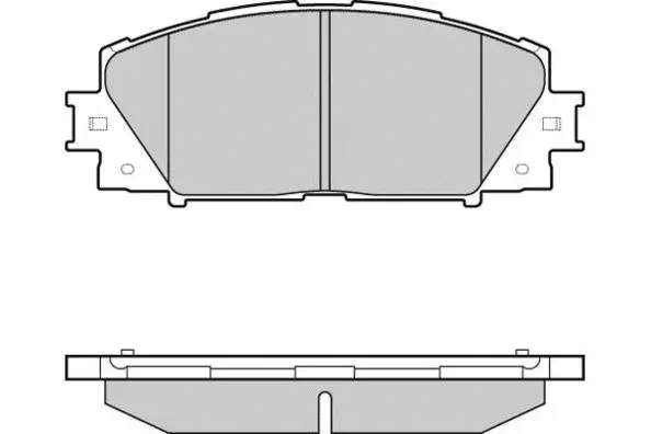 Brake Pad Set, disc brake (12-1249)