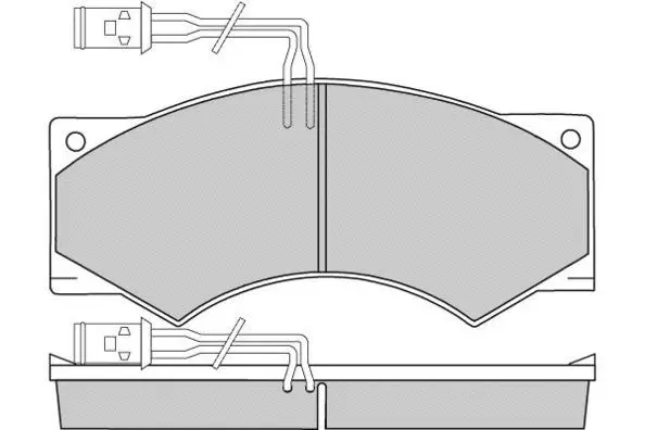 Brake Pad Set, disc brake (12-5236)
