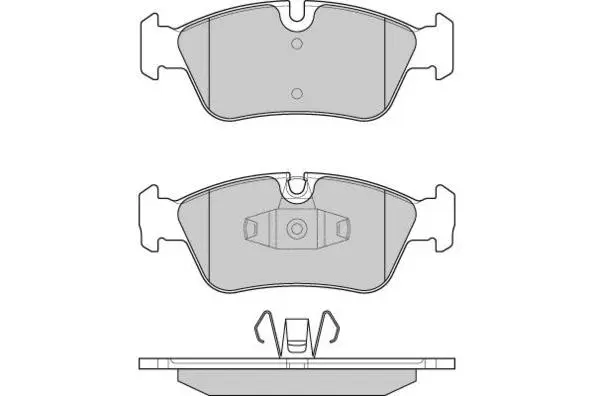 Brake Pad Set, disc brake (12-1193)