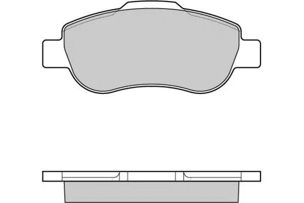 Brake Pad Set, disc brake (12-1178)