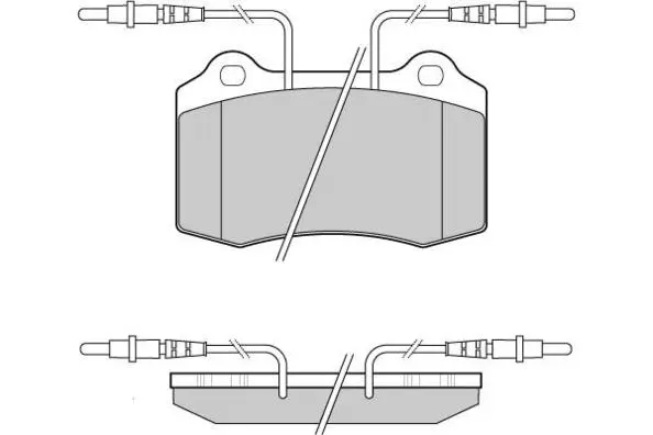 Brake Pad Set, disc brake (12-0985)